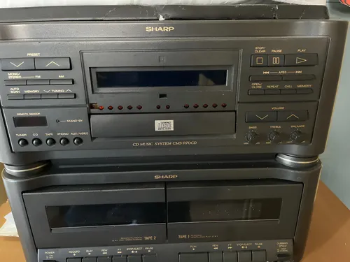 Som Antigo Sharp Cm/s R70ccd | Frete grátis