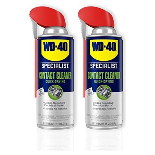 Wd-40 Limpiador Contactos En Spray 11oz (paq. Doble)