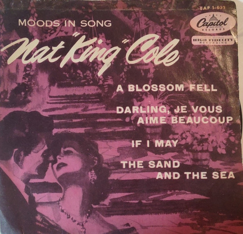 Vinilo Ep De Nat King Cole Moods Un Dong(b160