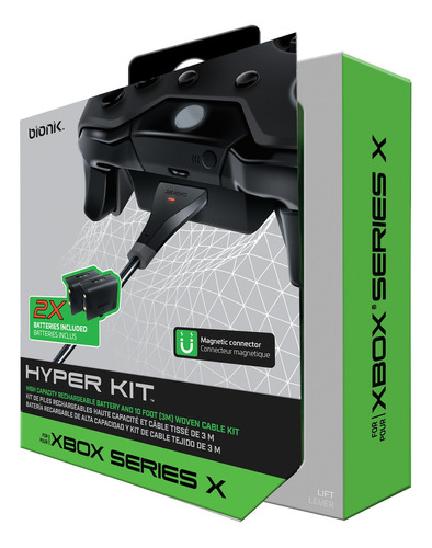 Baterías Recargables Para Xbox Series X & S Hyperkit Bionik