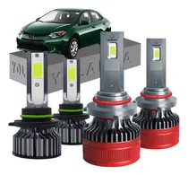 Comprar 9006 9005 Focos Led Bombillas Para Toyota Corolla 2014-2016