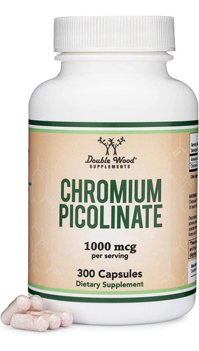 Picolinato De Cromo 1000mcg Peso Saludable 300 Capsulas