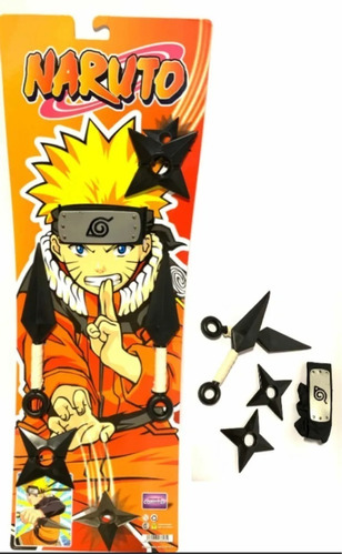 Naruto Kit Con Vincha Heroe Del Cosplay - Aesir E.full