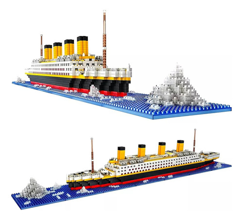 Puzzle 3d Juguetes Bloques Titanic Maquetas Barco Regalo