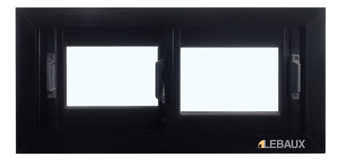 Ventana Ventiluz Herrero 60x40 Negro Envío Gratis