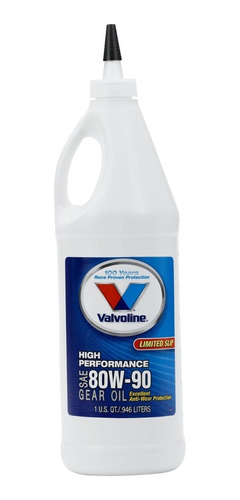 Aceite Valvoline 80w90 Mineral Original De Usa 1/4 De Galon