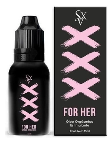 Gel Lubricante Sexitive Xxx For Her Oleo Orgasmico Estimula