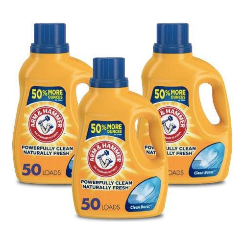 Arm & Hammer Detergente Liquido Baking Soda 3 X 1,99 L