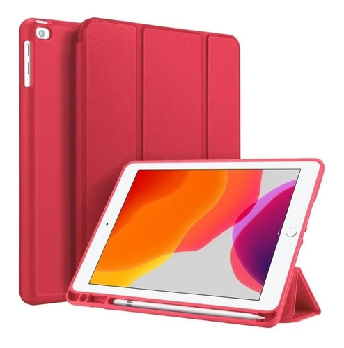 Funda Smart Case Con Porta Pluma Para iPad 10.2  7a 8a Y 9a 