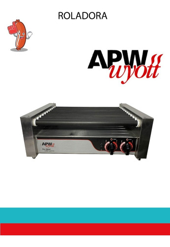 Maquina Para Hot Dogs + Roladora De Salchichas Wyott Grill