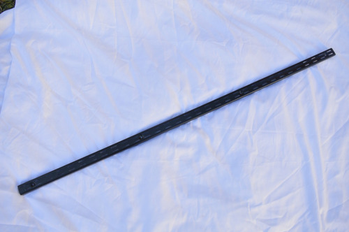Riel 2.5 Mts P/mensula Doble Enganche Metalico Reforzado