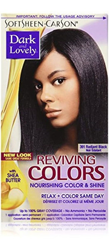 Tinte Para Cabello, Color Negro Radiante, Marca Pyle