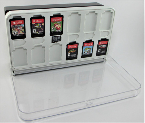 Carcasa - Case Porta Cartuchos Para Nintendo Switch Oled