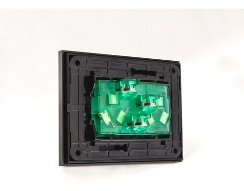Imagen 2 de 4 de Modulo Toma Doble Cambre Easyfit 2x10amp 250v Por