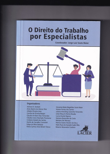 Direito Do Trabalho Por Especialista, O, De Jorge Luiz Souto Maior. Editora Lacier, Capa Mole Em Português