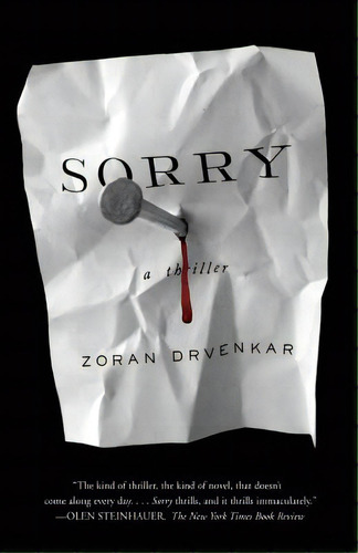 Sorry, De Drvenkar, Zoran. Editorial Vintage, Tapa Blanda En Inglés