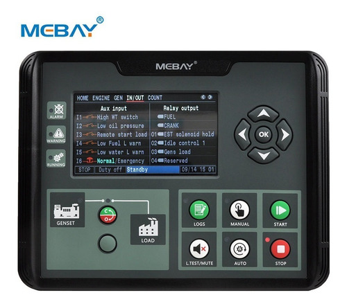 Panel Control Mebay Dc60d Planta Electrica Generador