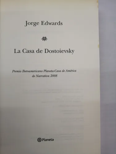 La Casa De Dostoievsky (Usado)