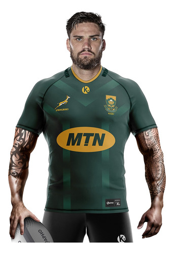 Camiseta Rugby Sudafrica Springboks Test Match Adultos