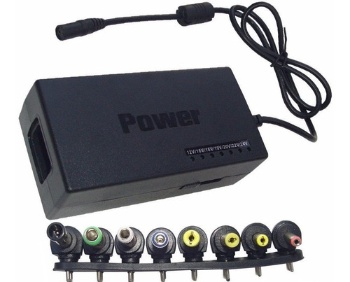 Cargador Universal 12v 15v 16v 18v 19v 20v 96w Notebook