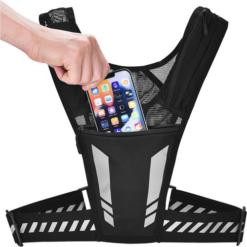 Deportes Al Aire Libre Reflectante Bolsa De Pecho, Vest