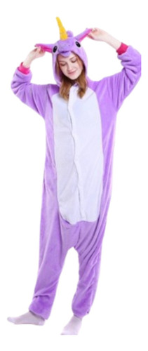 Kigurumi Pijamas Adultos Plush Disfraz Unicornio Colores