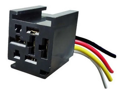 Chicote Rele 70amp Pinão / Dentão 2 Terminais Largos 4 Vias