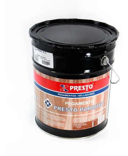 Pegamento Base Solvente Mad. Duela Parquet 20kg Presto 10 Pz