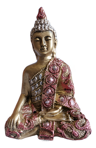 Buda Tibetano Mudra Yoga Porta Incienso Krishna Mini Resina
