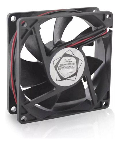 Fan Cooler Miyako Usa 24v 0.10amp 8cm 80x80mm