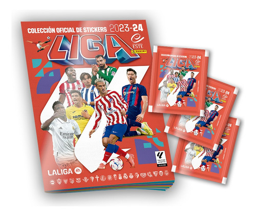 Pack Álbum + 40 Sobres La Liga Española 2023 - 2024