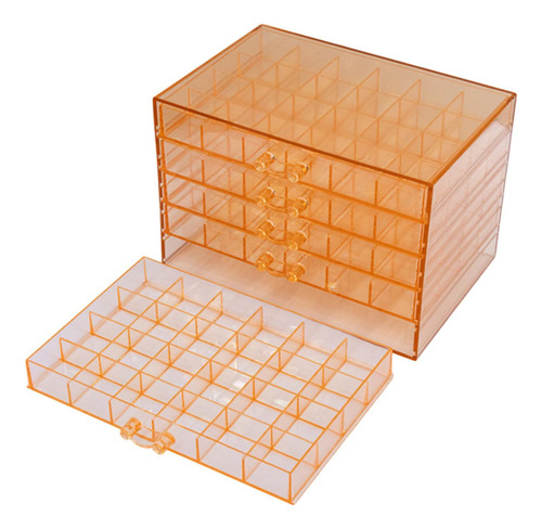 Organizador De Joyería Organización 5 Canteros Naranja