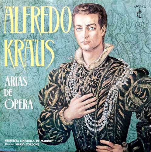 Alfredo Kraus                      Arias De Operas    ( Lp )