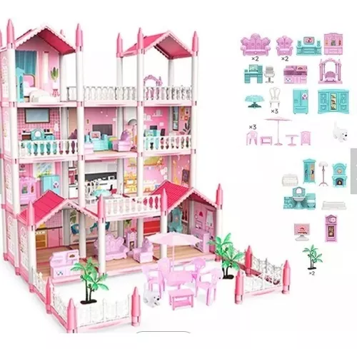 Enchantimals - La maison de Danessa Biche  Casa de muñecas, Kit de juego,  Casa de juguete
