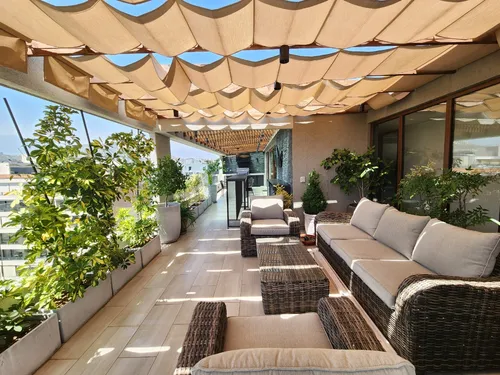 Penthouse Vitacura | Quincho Vista 360° | 2 Est+bod | 264m2