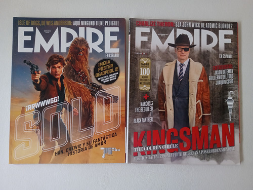 Revistas Empire En Español ( Lote De 3 ) (Usado)