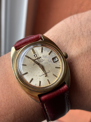 Reloj Omega Constellation Automático Café Dorado Beige (Usado)