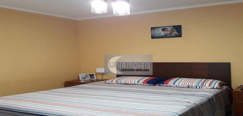 Imagem 11 de 13 de Casa Com 5 Dormitórios À Venda, 219 M² Por R$ 750.000,00 - Jardim Hollywood - São Bernardo Do Campo/sp - Ca0448
