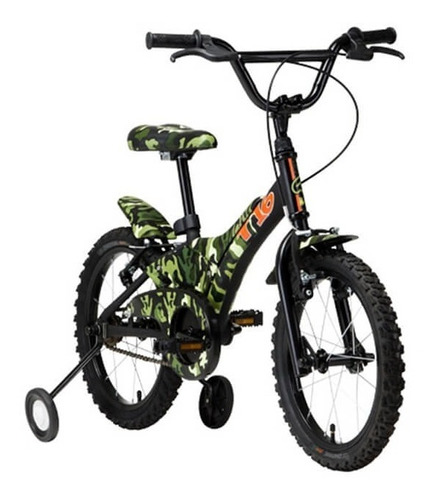 Bicicleta Aro 16 Groove T16 Infantil Camuflada