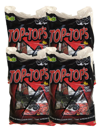 Top-tops Totopos Totis Chile 70 Pz 52 G C/u 3.64 Kg