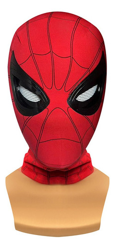 Casco Eléctrico Spiderman Con Ojos Móviles