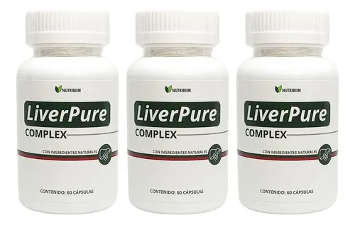 Depurativo Natural Más Efectivo Liverpure Complex Pack X3