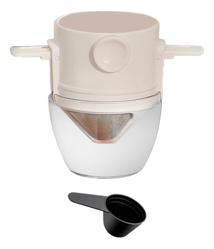Filtro De Cono De Goteo De Café De Acero Inoxidable