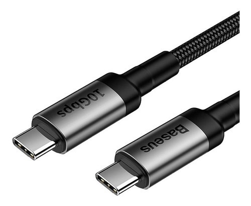 Cable Usb C A Usb C 3.1 Gen 1 Carga Rapida Qc3 Pd Color Negro