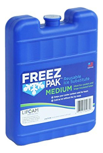 Freez Pak Mini Pack De Hielo Reutilizables, Plástico, Azul