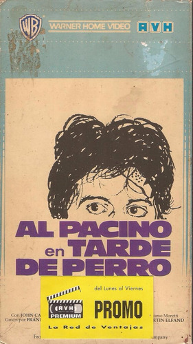 Al Pacino En Tarde De Perro Vhs Dog Day Afternoon 1975