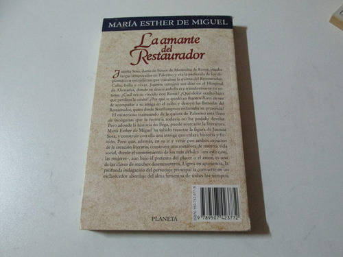 La Amante Del Restaurador - María Esther De Miguel