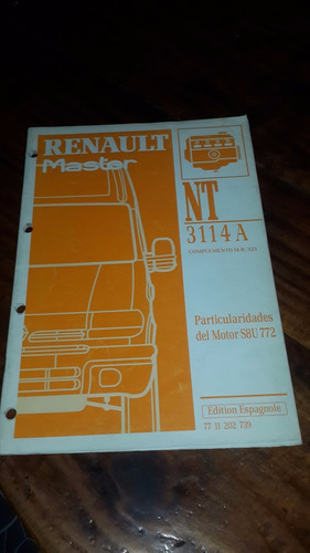 Renault Master Manual De Mantenimiento Motor S8u 772
