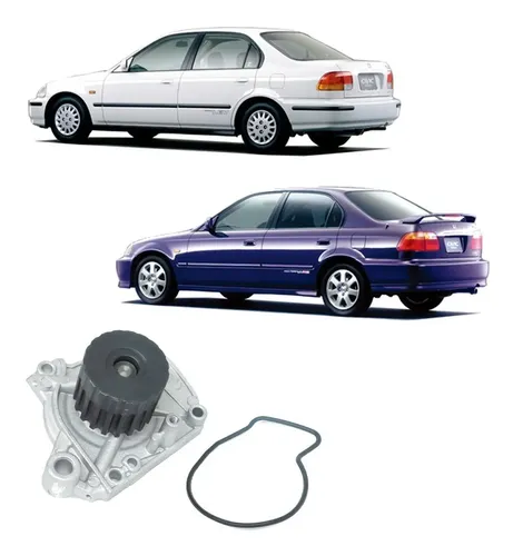 Kit De Correa De Distribución Y Bomba De Agua Para Honda Civic 96-00 Motor D16Y7/D16Y8 - Incluye Sellos Y Juntas