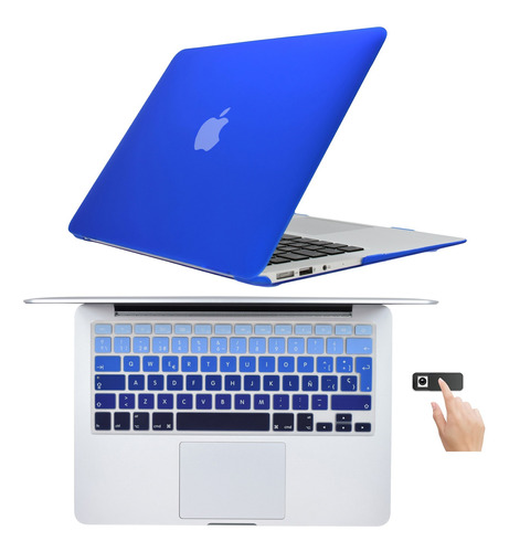 Kit Protección Carcasa Premium Para Macbook 3 En 1 Español